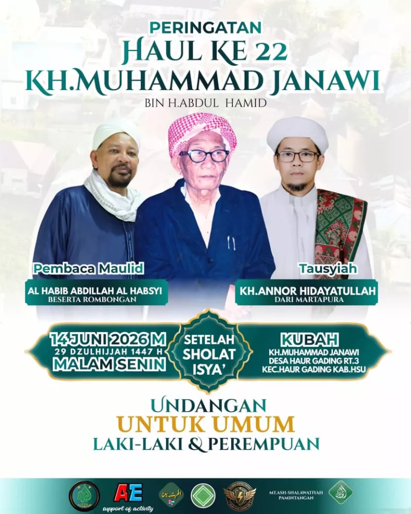 Haul ke-22 KH. Muhammad Janawi